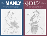 Manly vs Girly