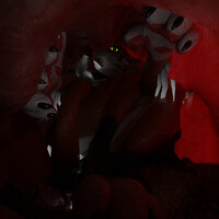 Caving in