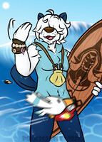 Angelo the Pant-less Surfing Oshawott