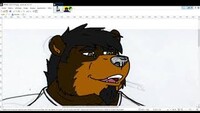 When I draw. [My video YouTube].