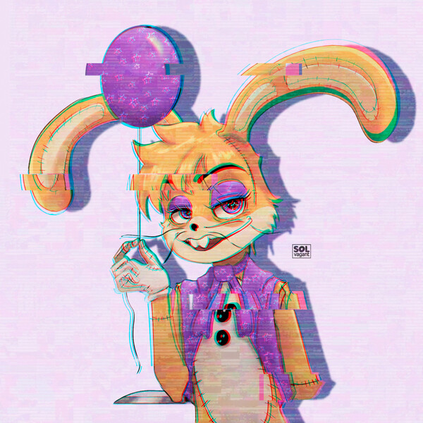 Glitchtrap and Vanny by TeamAvalancheFurrball -- Fur Affinity [dot] net