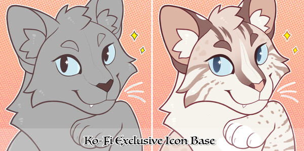 Cat Icon Base - Crowkadow's Ko-fi Shop - Ko-fi ❤️ Where creators