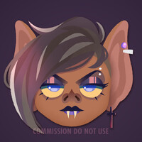 Warrior Cat Icon - CommissionB by greenkirell -- Fur Affinity [dot] net