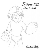 Inktober 2021 - Day 2: Suit