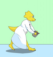 Undertober day 6: alphys