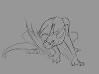 Dragon sketch by Naoma-Hiru