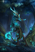 Kirin of the Blue Forest - Dusk Fantasy