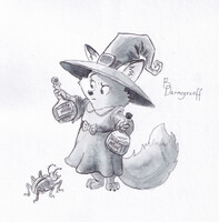 Inktober, day 10. "Pick"