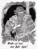 Gleich ist hier der Bär los!