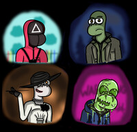 Halloween Doodle Boys 2021