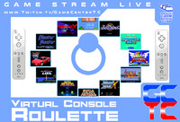 Game Stream Live; Virtual Console Roulette