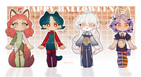 Halloween BATCH | ADOPTABLES 15$
