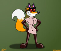 Alana As A Mad Scientist