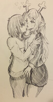 DeltaRune - Noelle X Kris 08