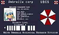 Badge for the new Resident evil film