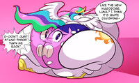 Celeste-ass and Twilight Spank-le