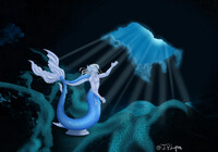 Merfolk Harp [Comm]