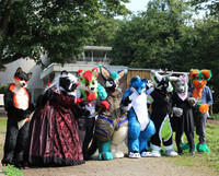 FURSUITWALK AT THE RADIO AND TV TOWER PORTA WESTFALICA 1