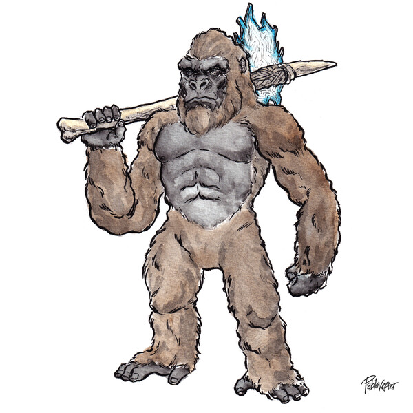 Fighter King Kong by FURIOUSFURRY333 -- Fur Affinity [dot] net