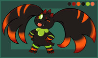 Fest the BlackLopmon - Art By PocketPaws