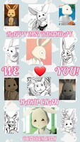 HAPPY 21ST BIRTHDAY HARU!!!!! 🐰🥳🎊🎉🎂