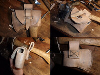 Belt sheath for hatchet