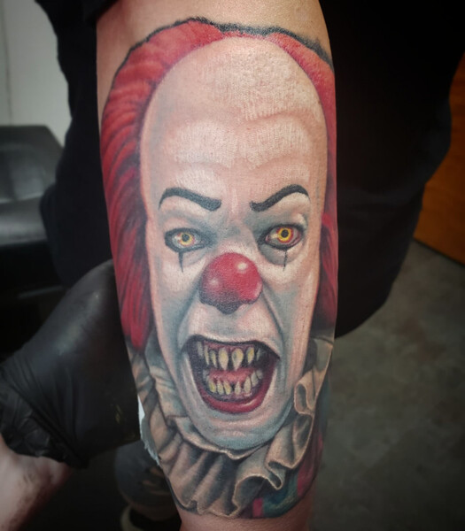 It Pennywise tattoo by Pinkuh  Fur Affinity dot net