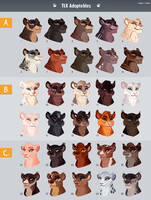 TLK Female Adoptables #4 - CLOSED
