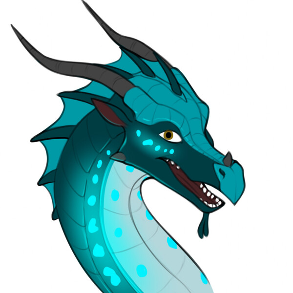 Dragon headshot by Discreet_user -- Fur Affinity [dot] net Dragon headshot by Discreet_user