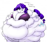 Rarity gets super squishy