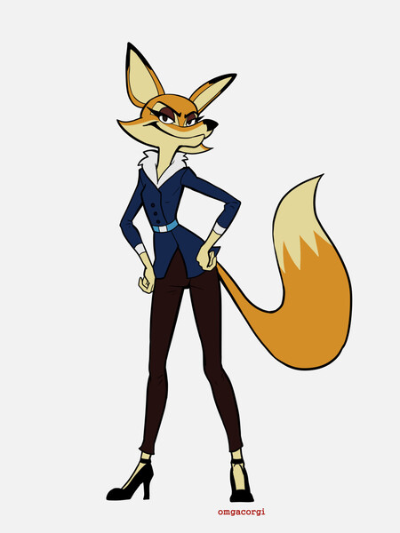 Viking Fox by WanderlustDragon -- Fur Affinity [dot] net