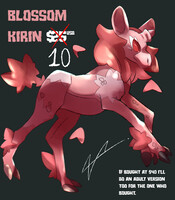 Sakura blossom kirin foal (promotional price) (OPEN)