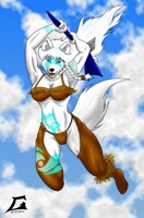 Mistrider leaps at you... you better duck