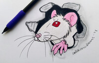 Rat Attack! Art for Sale