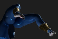 Krystal's endlessly interesting foot-paws...