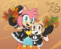 Happy Halloween from Amy and Cream