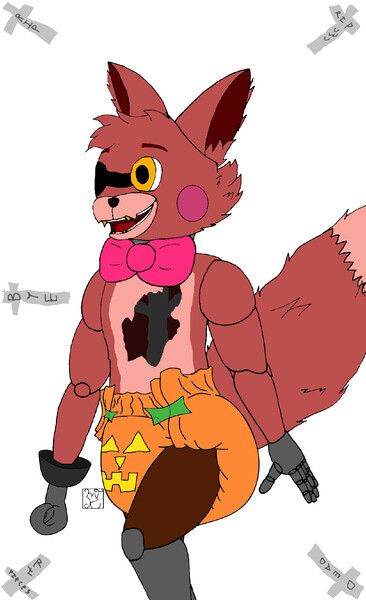 Fixed whitered foxy by Anathefox -- Fur Affinity [dot] net