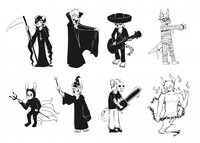 Halloween doodles