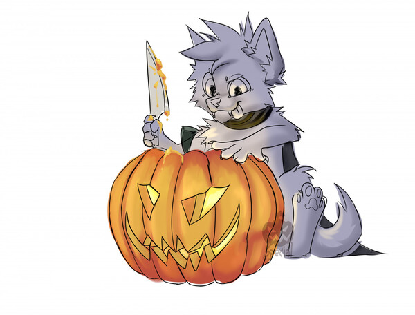 Halloween YCH The Chainsaw man- Closed by WExplorer -- Fur Affinity [dot]  net