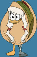 Della Duck Pistachio Costume