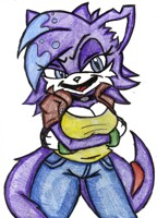 Headshot Sketch: Becky The Fox