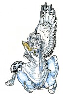 Completed Icon programme book Snowie