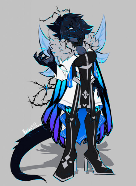 CM: Fullbody sketch! by LoveWinterLove -- Fur Affinity [dot] net CM: Fullbody sketch! by LoveWinterLove