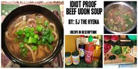 Idiot Proof Beef Udon Noodles