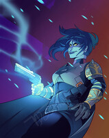 Awoken Gunslinger (COMMISSION)