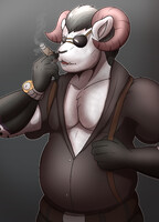 "Let me finish my cigar"