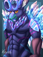 Commission: Crystal Bunny