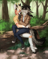 Rest in the forest