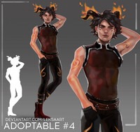 adopt [close] hot tiefling guy