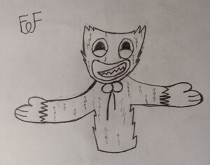 Fanart Huggy Wuggy from Poppy playtime by Feru~ -- Fur Affinity [dot] net